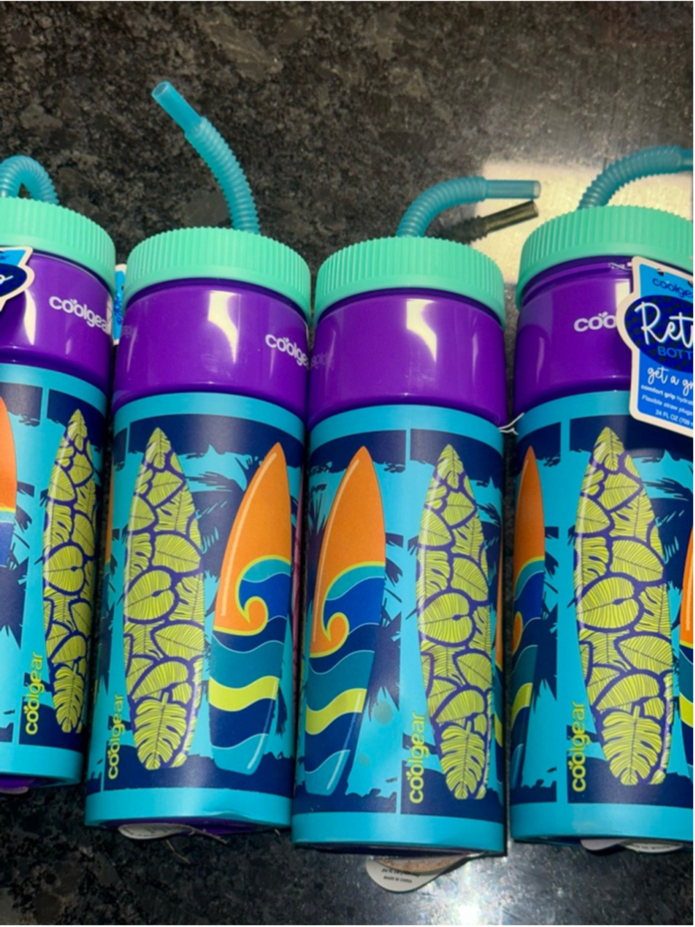 Coolgear GetAGrip Retro Brand New 24 fl. oz (15 posted) $14 Each Retail - Surf